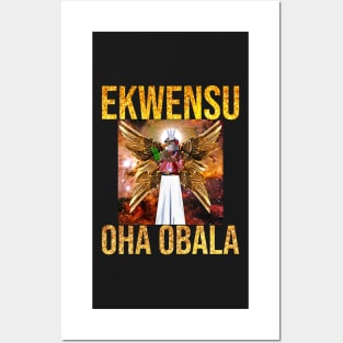 Igbo / African Gods : EKWENSU By SIRIUSUGOART Posters and Art